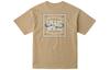 Vans T Shirts Men's Brown Crew Neck Moderate VN000GS14MG