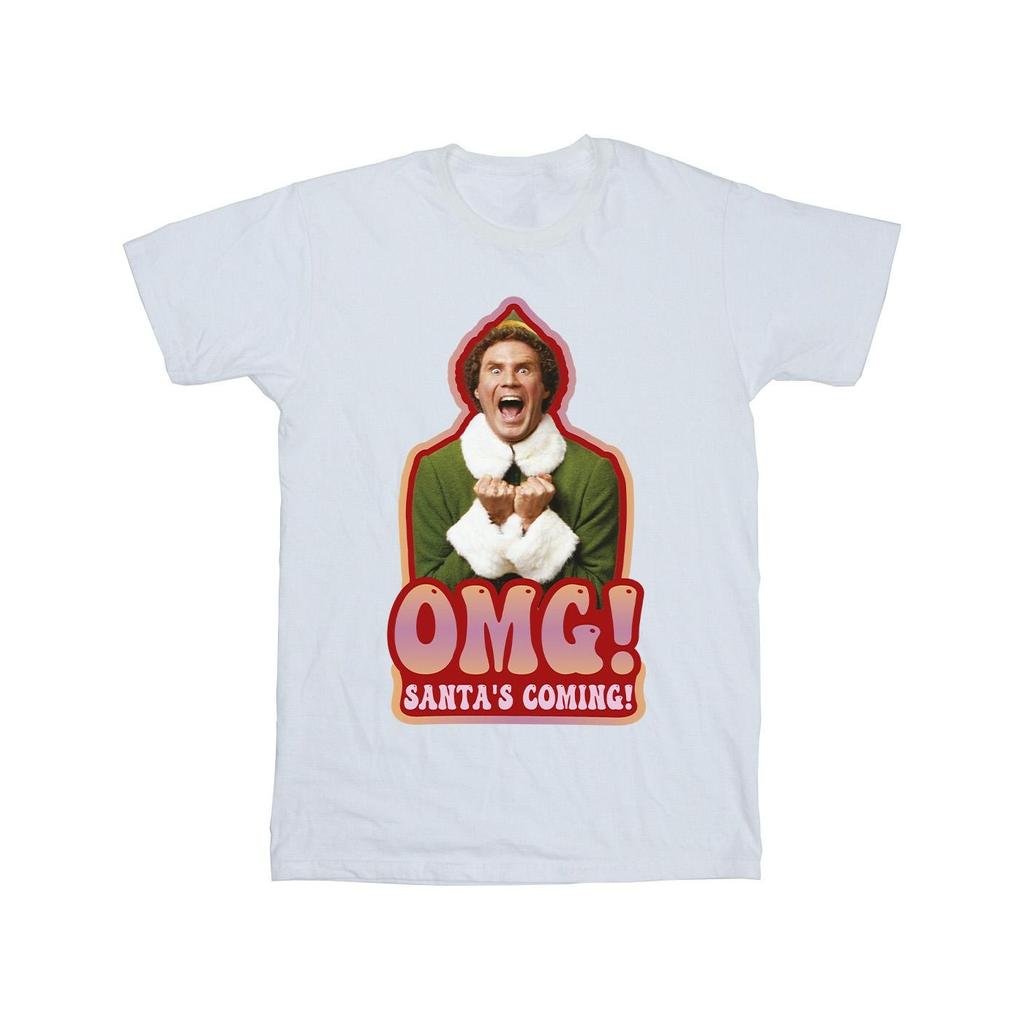 Elf Mens SantaÂ´s Coming T-Shirt