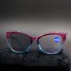 Contrast Color Cat Eye Pochromic Myopia Glasses Indoor Outdoor UV Sunglasses Blue Light Blocking Computer Near Sight Glasses