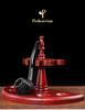 2/3/5 Pipes Wooden Pipe Stand Rack Smoking Tools Holder Straight Line Vertical Romanesque Style More Styles 3 Colors Durable