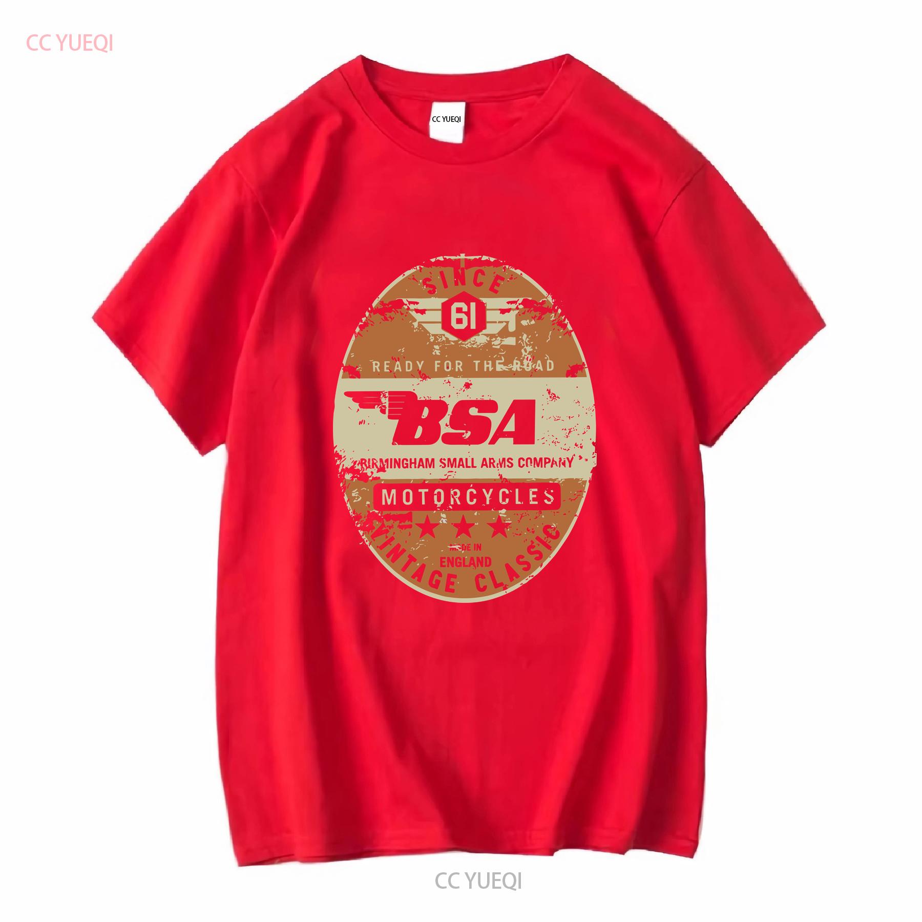 

Лицензионная футболка B S A Motorcycles Birmingham Small Arms Co BIG TALL 3XL 5XL с длинным или коротким рукавом, винтажная, стиранная, мужская S