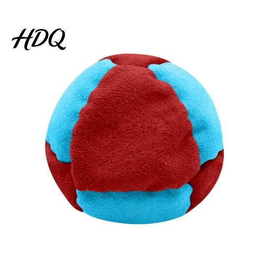 Compact Foot Bags Sandbags Bags Well Balanced Soft Plush Fabric Juggling Balls for Throwing Stress Relief Toy Beginners Indoor Outdoor Lawn