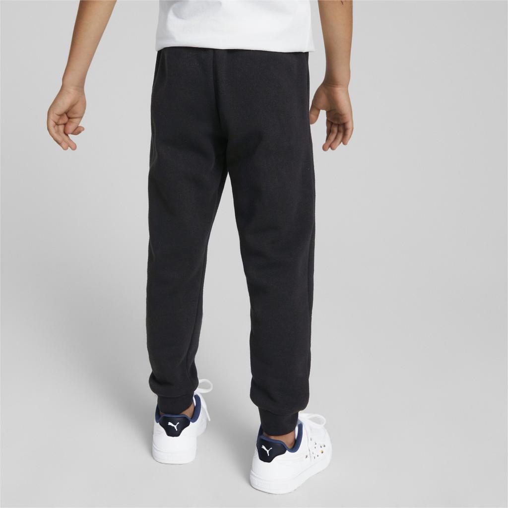 PUMA Lively Cute Lettered Cuffed Casual Pants Kids bottoms Black 670132-01