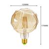 Led Bulb Shaped 220v 2700k Edison Clear Vintage Bulbs Warm White Filament E27 Decorative G125 Lighting Glass Lamp