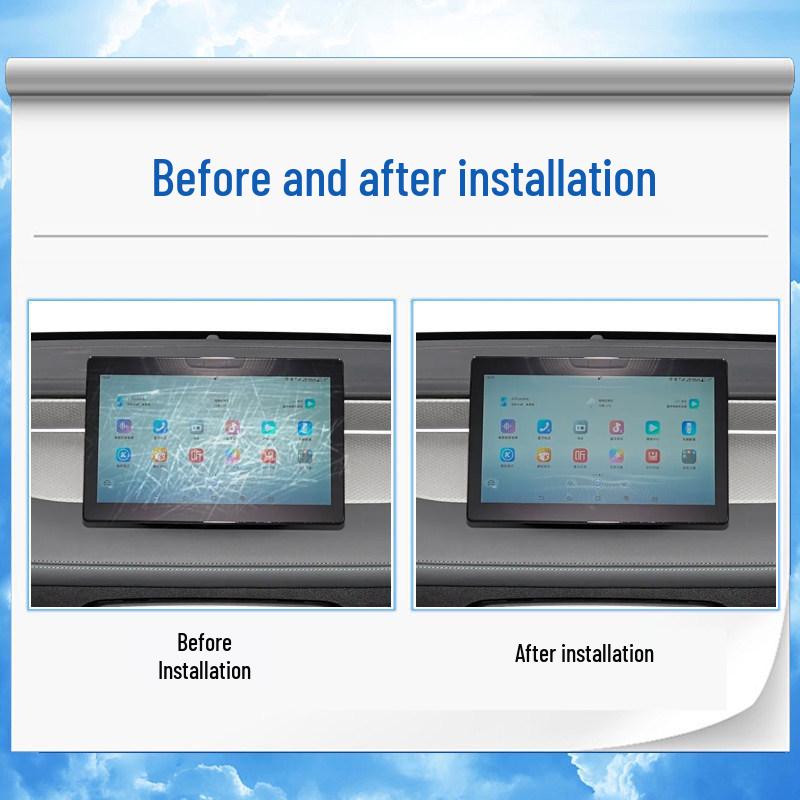 2025-2026 BYD Qin Plus Interior Protection Kit: Navigation Screen & Gear Shift Film