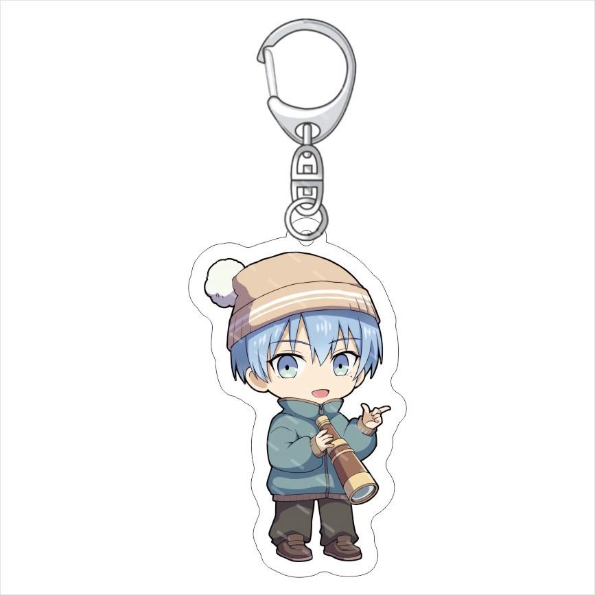 Cute Anime Frieren Beyond Journey's End Sein Frieren Fern Stark Aura Acrylic Keychain Peripherals Backpack Pendant Gift 6CM