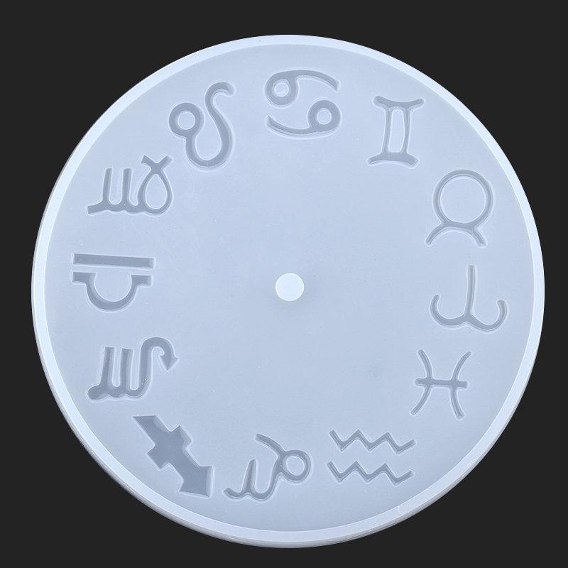 10cm 15cm Silicone Clock Mold Clock Resin Silicone Mould Casting Tools Handmade Jewelry Making Tool DIY Crafts Epoxy Resin Molds