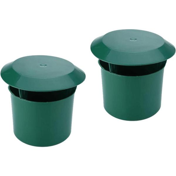 

2 шт., садовая ловушка для слизней и улиток, ловушка для слизней, экологически чистая ловушка для пауков, многоразовая защита для садовой фермы