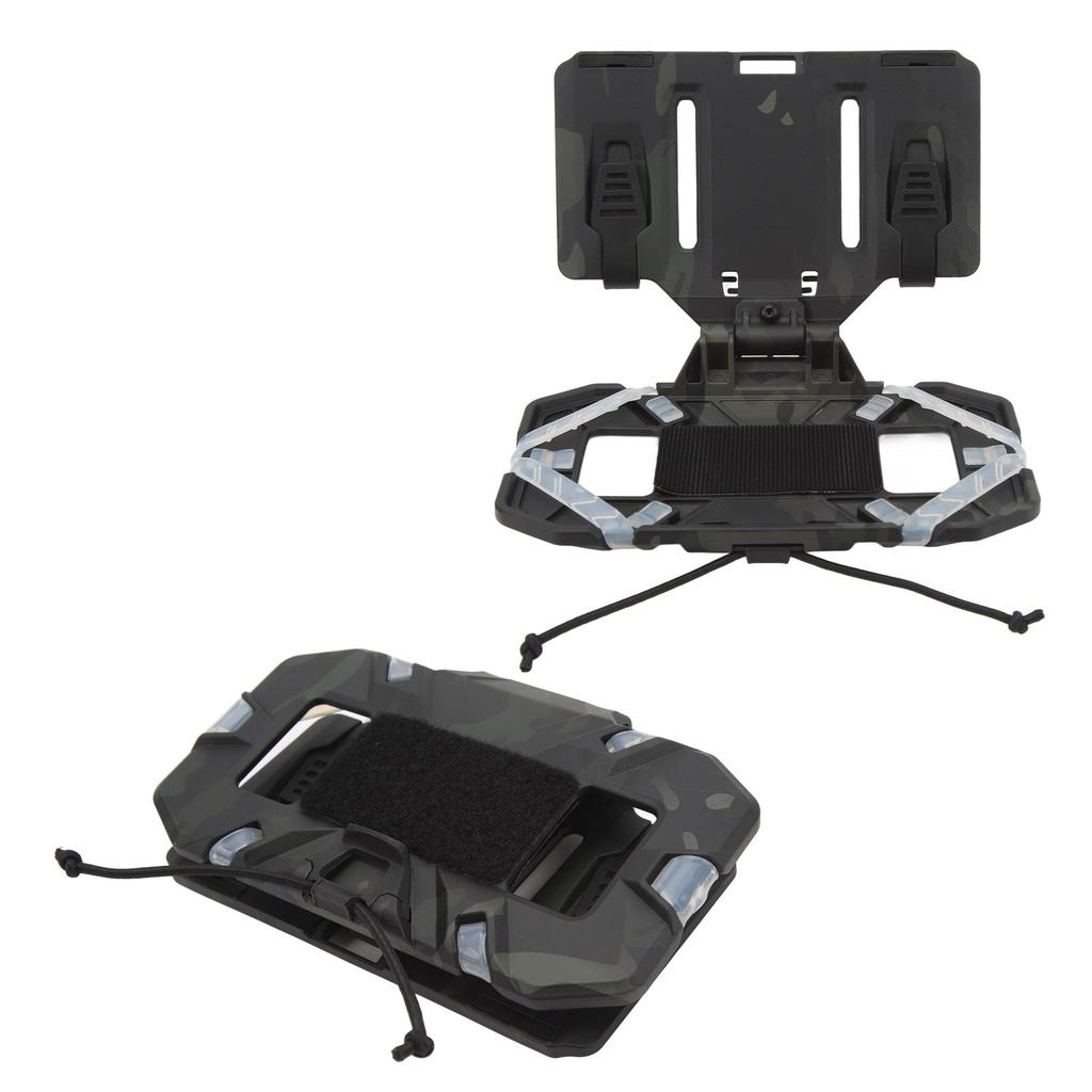 Foldable Training Vest Phone Holder Multifunctional Folding Navigation Pad Vest Phone Board Plate Carrier