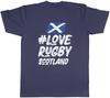 Scotland Rugby Supporter Fan Unisexs TShirt Tee Gift Top