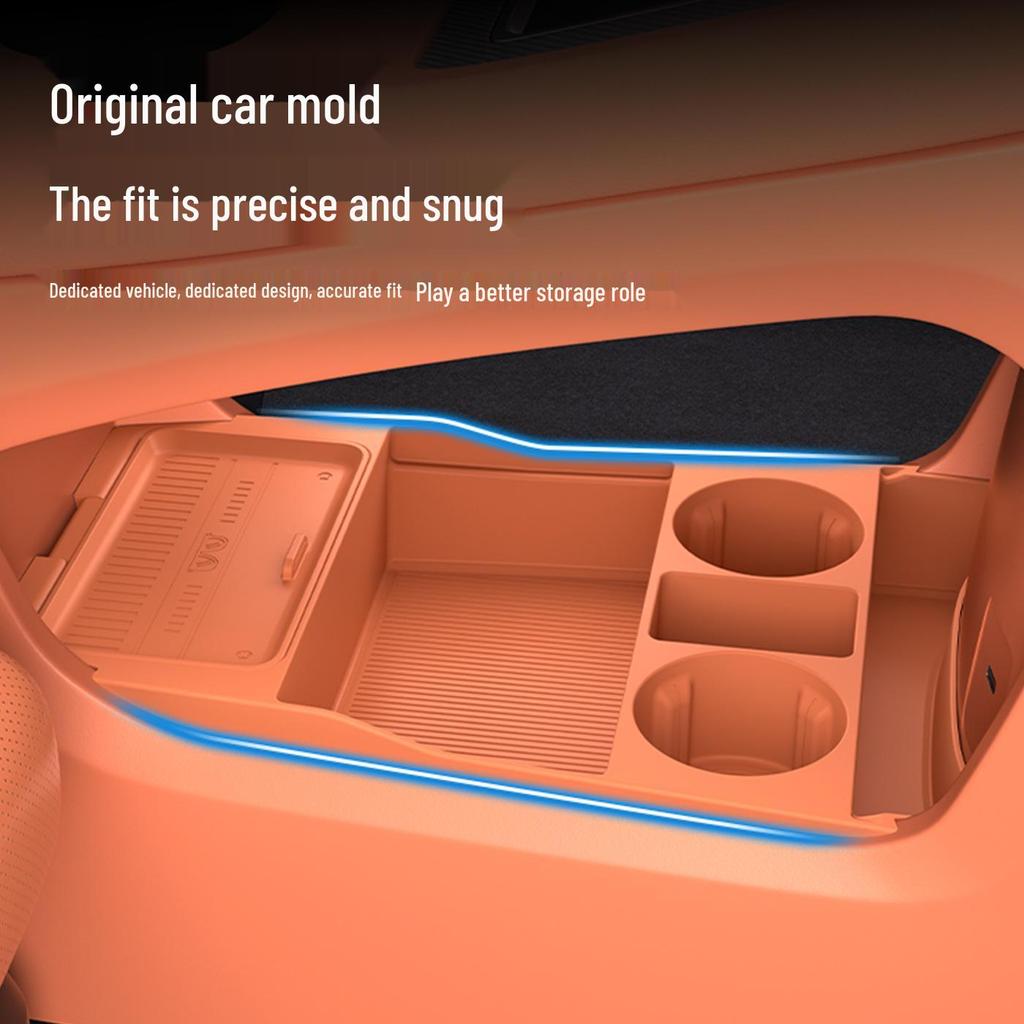 Compatible with 25 Models: Shangjie H5 Lower Center Console Car Interior Storage Box Accessories