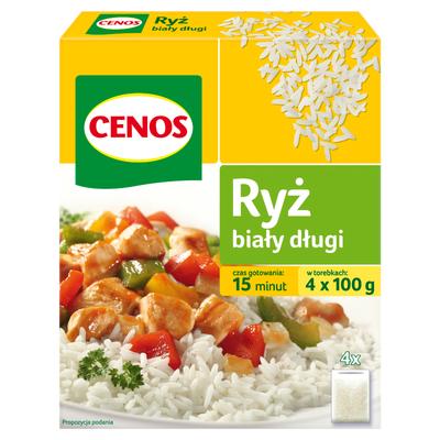 Cenos Long White Rice 400 G (4 X 100 G)