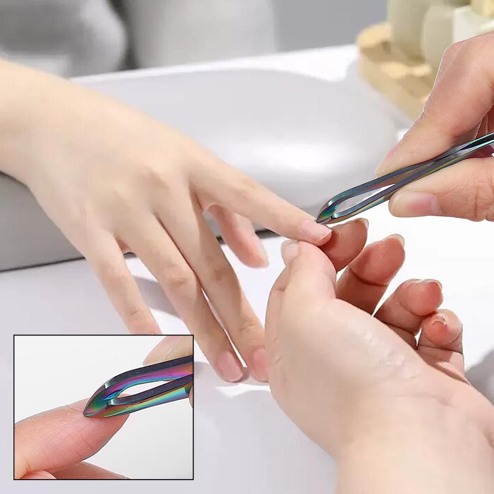 1PCS Small Nail Cuticle Scissors Tweezers Mini Nail Clipper Cutter Trimmer for Finger &Toe Dead Skin Remove Pedicure Tools
