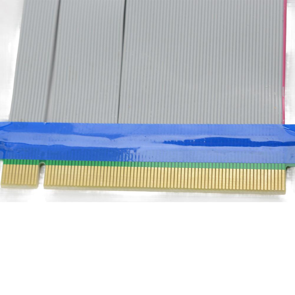 PCI-E PCI Express 16X Riser Card Extender Flexible Extension Cable Adapter 15cm DIY Electronics for 1U 2U Small Case