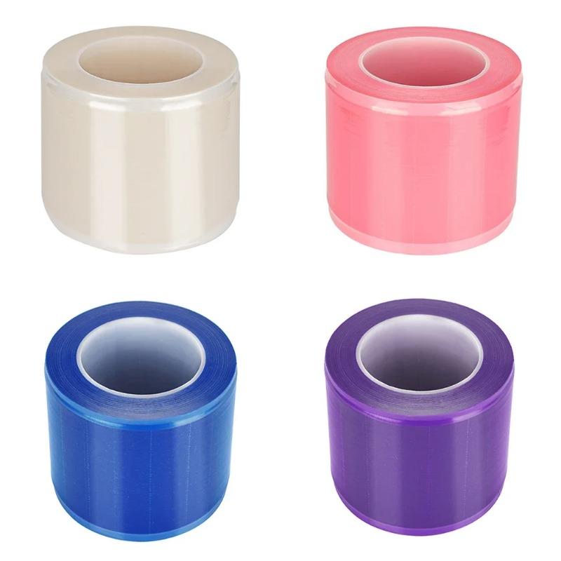 1 rollo de película protectora contra el polvo de lentes de pulseras de joyas de oro, película electrostática de PVC transparente de adsorción autoadhesiva para collares de hardware