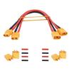 GTIWUNG Cablu Conector XT60 Mascul-Femelă din 2 Bucăți, Conector XT60, Conector Mascul și Femelă XT-60, Ștecher Conector Tip Glonț Mascul și Femelă XT60 (cu