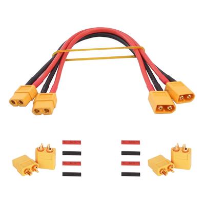 GTIWUNG 2-teiliges XT60 Stecker-Buchse Kabel, XT60 Stecker, XT-60 Stecker und Buchse, XT60 Stecker und Buchse Kugelstecker (mit