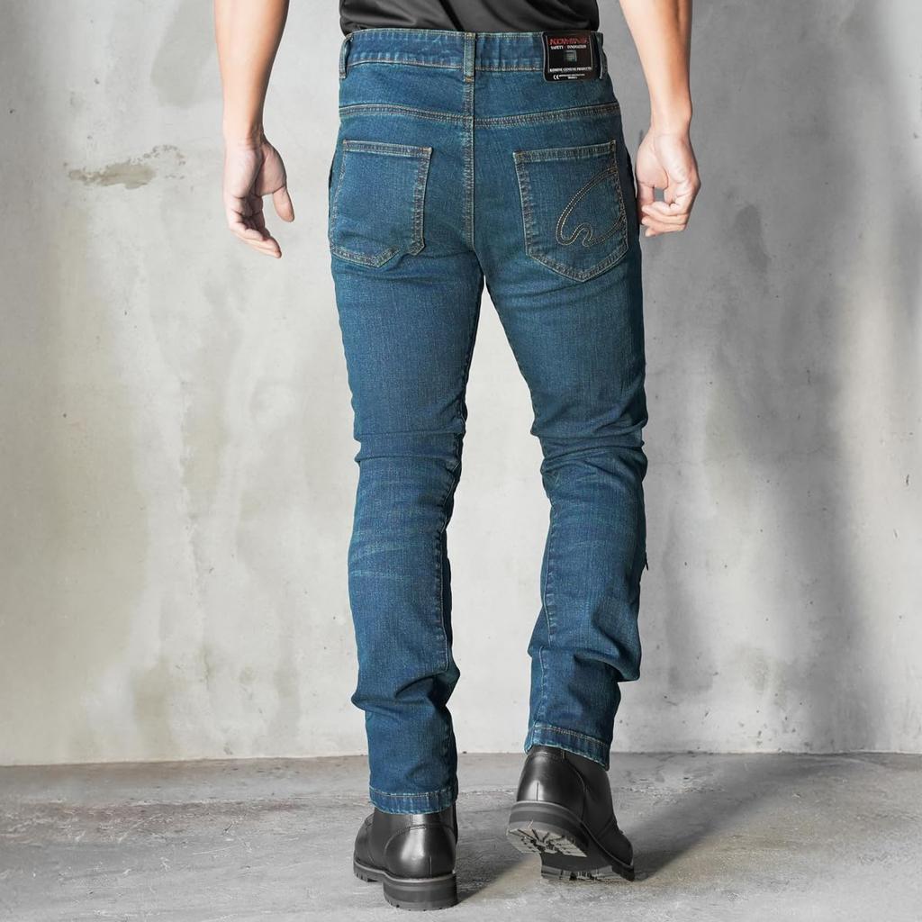 KOMINE 2026 Modell Motorrad Enigma G2 Stretch Jeans Tiefes Indigo (KOMINE) 07-769 WJ-769R 4XLB/44