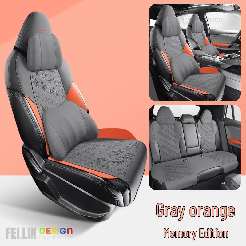 Lynk 01 Model 2024 2.0TD Voorwielaandrijving Suède Zadelonderlegger Universeel Stoelkussen