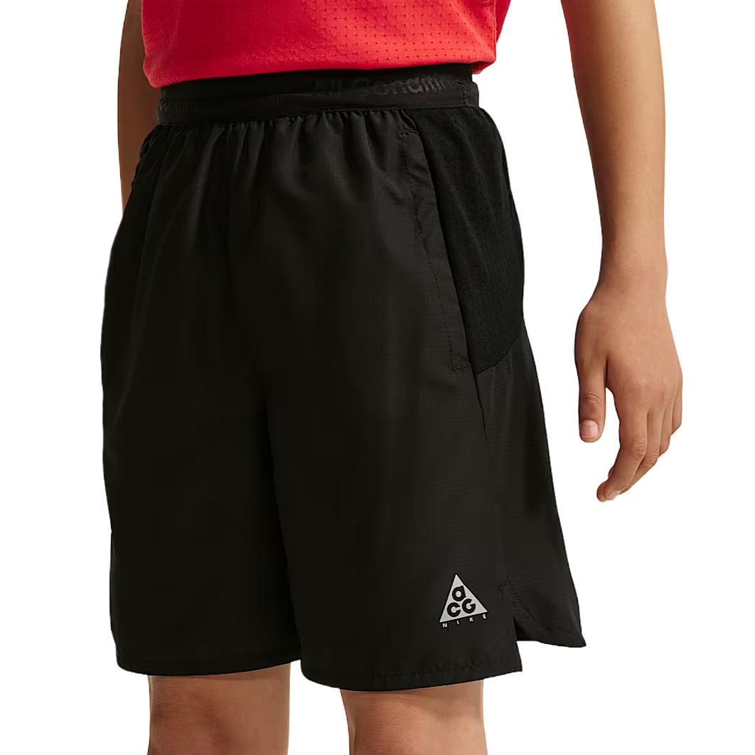 Nike ACG Lightweight Mesh Woven Moisture-Wicking Quick-Dry Shorts Kids shorts IZ7756-010 XS