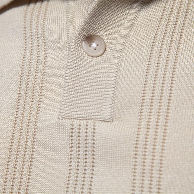 Men’s Euro Fit Short Sleeve Knit Polo Shirt