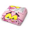 Pinks Panthers Velvet Throw Blanket Blanket for Sofa Couch Lightweight Thin Plush Thin Quilt,