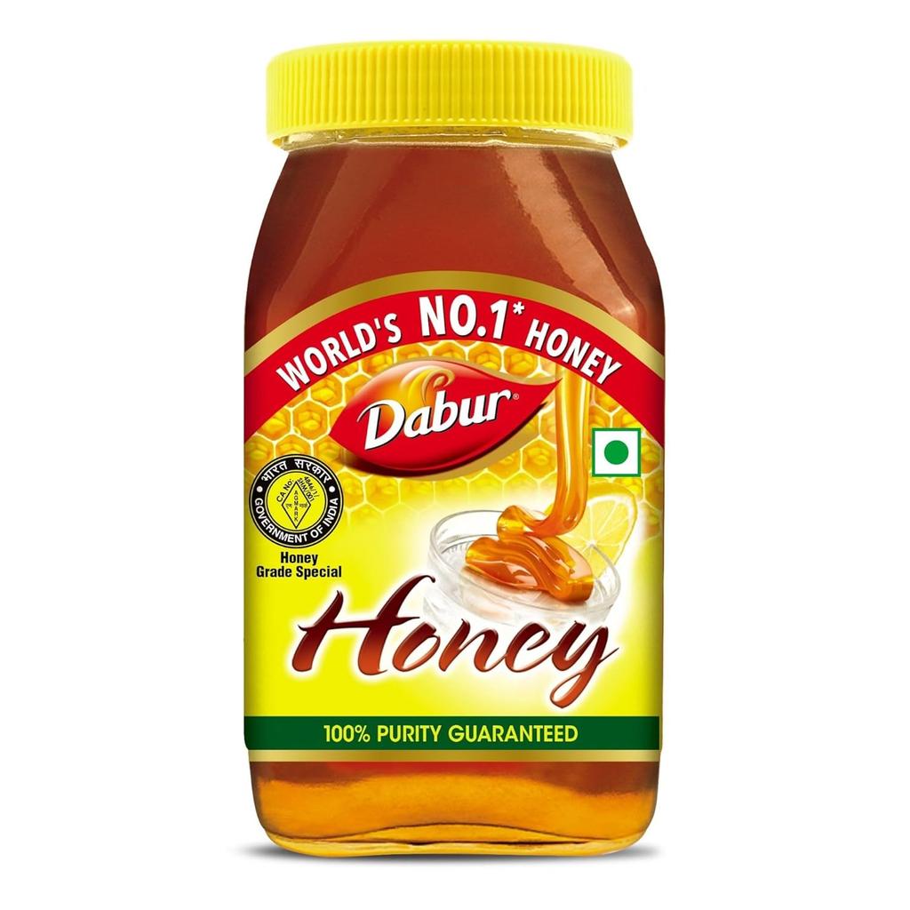 Dabur Honey 1kg Bottle | 100% Pure Natural Honey | Rich in Antioxidants for Immunity, Energy & Healthy Lifestyle | No Added Sugar | Global Brand