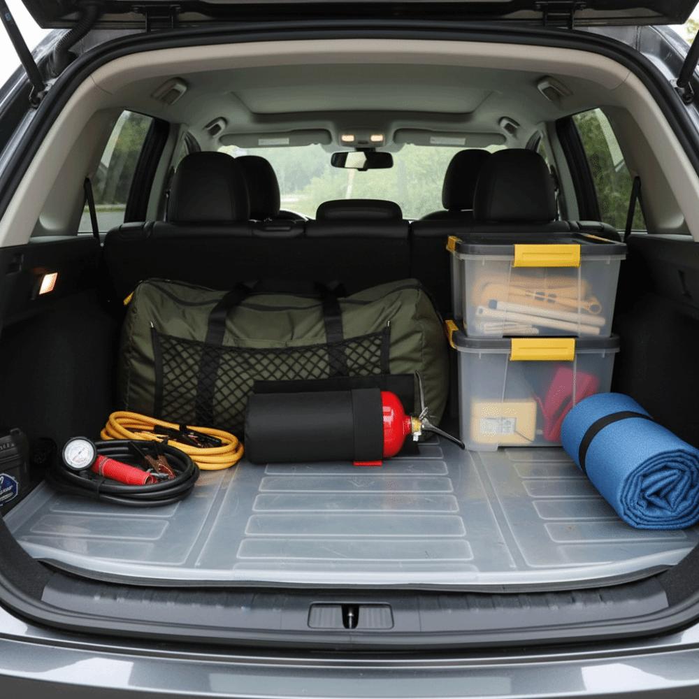 Seat Back Mount Fire Extinguisher Holder Car Extinguisher Bag  Emergency Preparedness