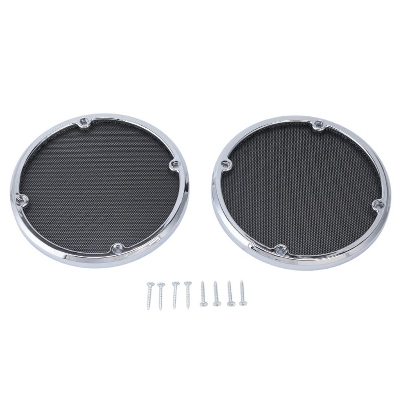 Replacement Rear Speaker Grille Covers with Metal Mesh Panels and ABS Frames for 2014-2023 a Finished Speaker Opening, 1 Set