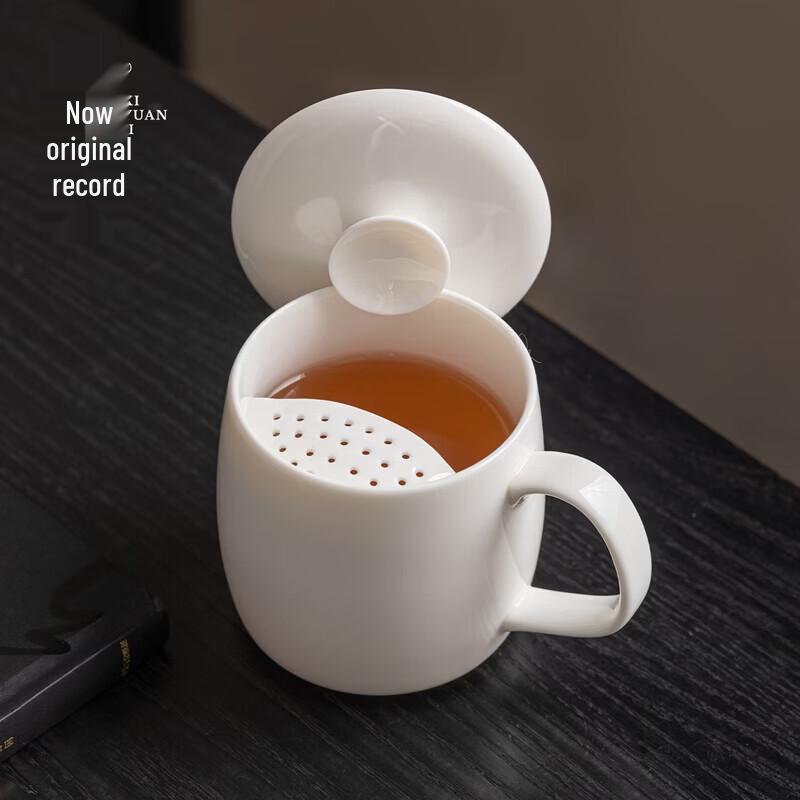 Xiyuanji Dehua Ceramic Filter Teacup
