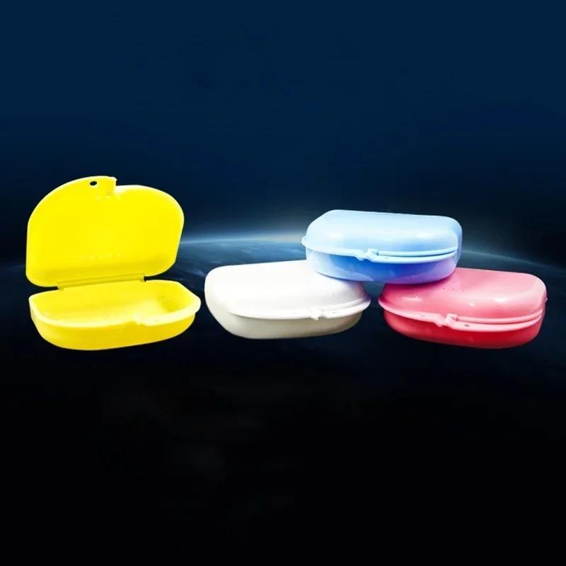 Dental Retainer Box Case Dentures Sport Mouthguard Brace False Teeth Storage New