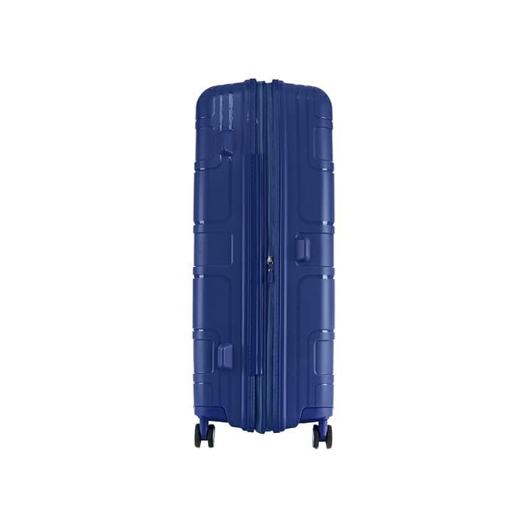 Koffer Tragetasche LITEVLO Spinner Erweiterbar TSA 75cm Marineblau [American Tourister] 69/25 80/85L 3.1kg