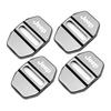 4Pcs Car Door Lock Cover Stainless Steel Protector Accessories For Jeep Grand Cherokee Wrangler JK CX Gladiator Compass Renegade