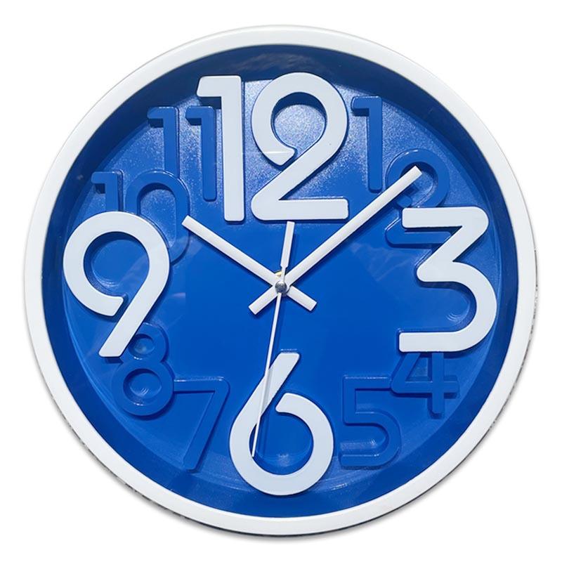 Three-dimensional Digital Wall Clock Home Living Room Wall Clock Creative Modern Simple Clock Quartz Clock Wall Clock