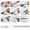 10Pcs Clear Empty Acrylic Marker Soft Brush Head Refillable Empty Paint Pen Multipurpose Drawing Tool For Painting