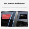 6Pcs Black Side Door Window Pillar Post Trim Cover For Honda Civic Sedan 2022