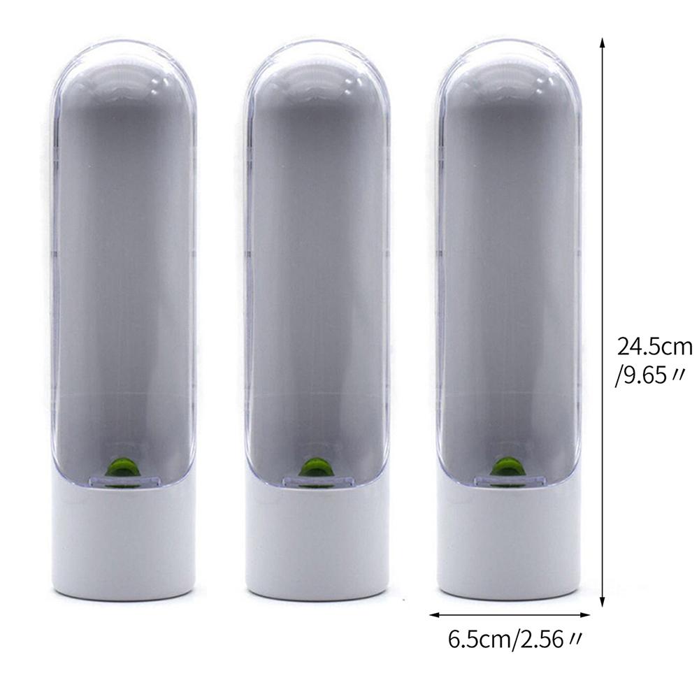 Herb Saver Storage Container Fresh Herb Keeper Vanilla Vegetables Fresh Preservation Bottle for Refrigerator Kitchen Gadgets