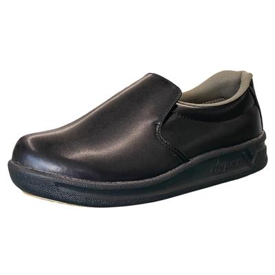 Nissin Rubber Hyper V Work No Toe Size #5000 Shoes, Oil-Resistant, Non-Slip, Lightweight, Cap, Black, 26.5