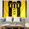 Peñarol Football Club Emblem Tapestry Accessories Playroom Tapestry, for Bedroom,Livingroom, dormitory Room Wall Decor Fan Birthday Gifts