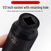 16-Piece Air Impact Wrench Set with Extended Sockets, Quick-Release Ratchet, Long Extension Bar, Universal Joint, and Tire Repair Kit
