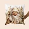 Christmas Theme Pillowcase Santa Claus Snowman Pillow Case Suitable for Home Room Living Room Sofa Cushion Cover Friend Gift