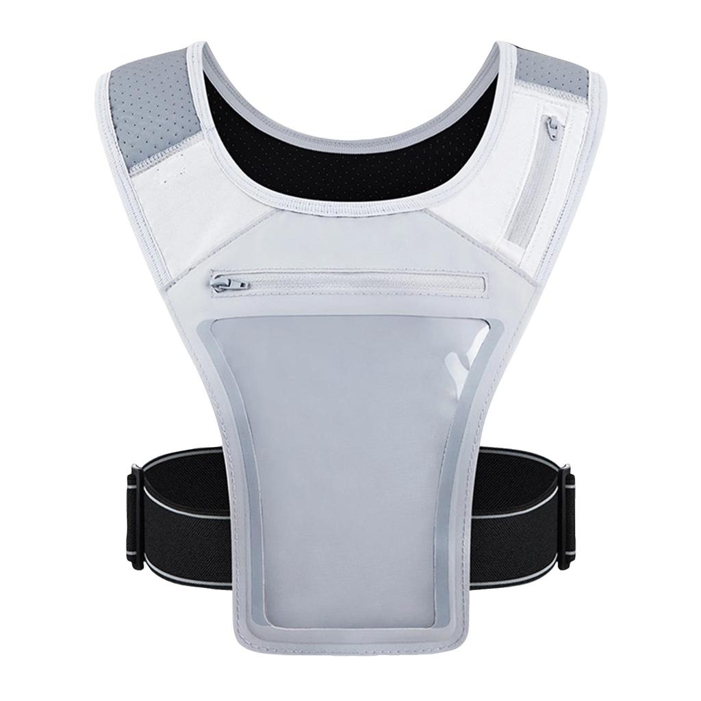 Fits 7 Inch & 17 Pro Max Phones, Outdoor Running Phone Vest, Multi-Functional Sports Vest Bag, Portable Storage Bag For Outdoor Activities