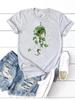 Print T-shirts Clothing Women 90s Sweet Lovely Cactus Trend T Clothes Short Sleeve Ladies Casual Fashion Female Graphic Tee