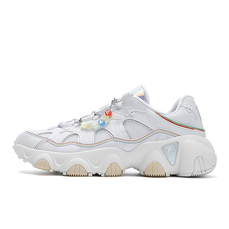 FILA JAGGER SUMMER Multicolor Early Summer, Claw Shoes Low top Casual Shoes Men s White F12M522155FWT 42