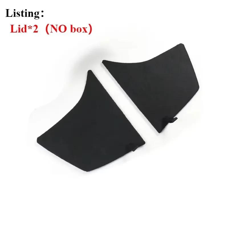 

For Tesla Model 3 highland 2024 Accessories Rear Trunk Left Side Storage Box with Cover Tail Boot Organizer Partition Decoration