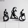 Minimalism Abstract Figures Statue Dancer Ornaments Desk Decoration Character Sculpture Modern Crafts Room Aesthetics Decor