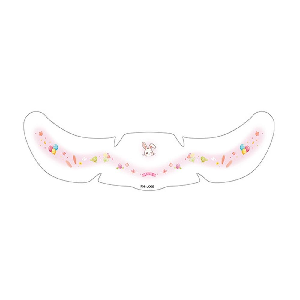 Long Lasting Easter Face Stickers Rabbit Freckle Tattoo Face Temporary Tattoo  Music Festival