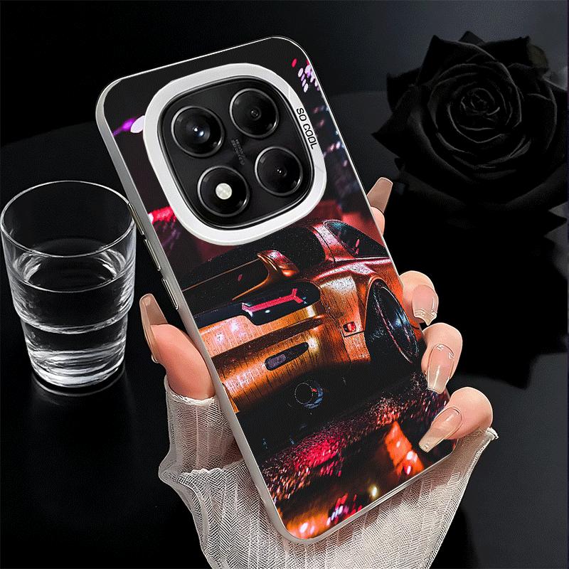 Japan JDM Sports Cars Theme Soft Phone Case for Xiaomi Redmi Note 13 14 15 Pro Plus 12S 12 11S 11 11T 10S 10 Shockproof Cover Ba
