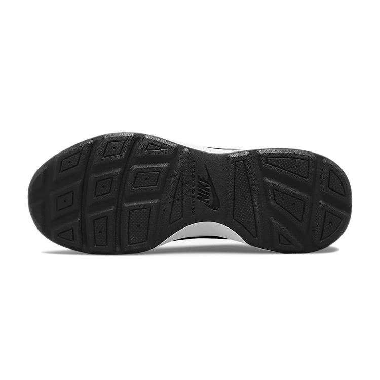 New Nike Wearallday Low Top Kids' Running Shoes Black White Green Teenagers CJ3816-015