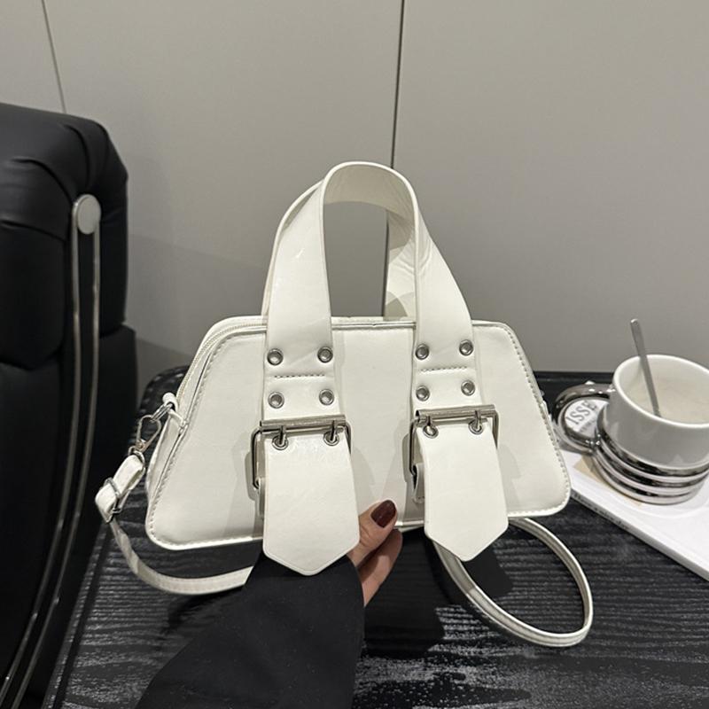 Modedesigner Schnalle Umhängetasche Vintage Luxus Crossbody Tasche Y2k Gothic PU Leder Kleine Geldbörse und Handtasche